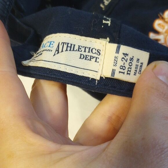 "College Football" Athletics Dept. Toddler's Baseball Cap - Picture 4 of 5